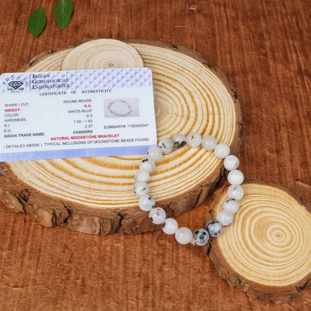 Moonstone Bracelet for Intuition & Calmness | Original Moonstone