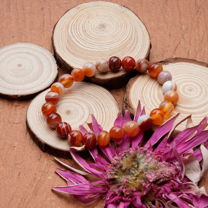 Carnelian Bracelet for Health & Motivation | Original Carnelian Crystal