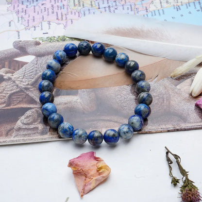 Lapis Lazuli Bracelet for Wisdom & Truth | Original Lapis Crystal