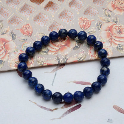 Lapis Lazuli Bracelet for Wisdom & Truth | Original Lapis Crystal