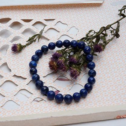 Lapis Lazuli Bracelet for Wisdom & Truth | Original Lapis Crystal