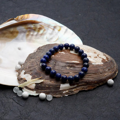 Lapis Lazuli Bracelet for Wisdom & Truth | Original Lapis Crystal