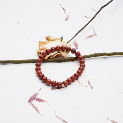 Red Jasper Bracelet for Grounding & Vitality | Original Red Jasper Crystal